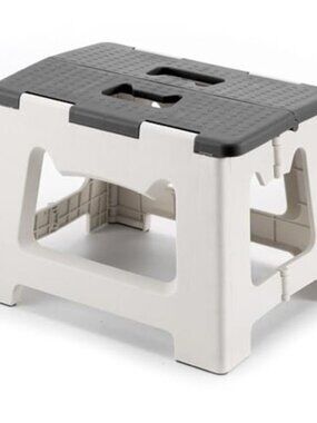 9'' Folding Step Stools for Kids and Adults,Hold Up to 300 lbs,Portable Foldable